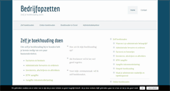 Desktop Screenshot of bedrijfopzetten.nl